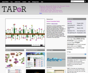 Research, Documentation and Site Content Developer, Text Analysis Portal for Research (TAPoR)