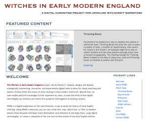 Researcher, Witches in Early Modern England (WEME)